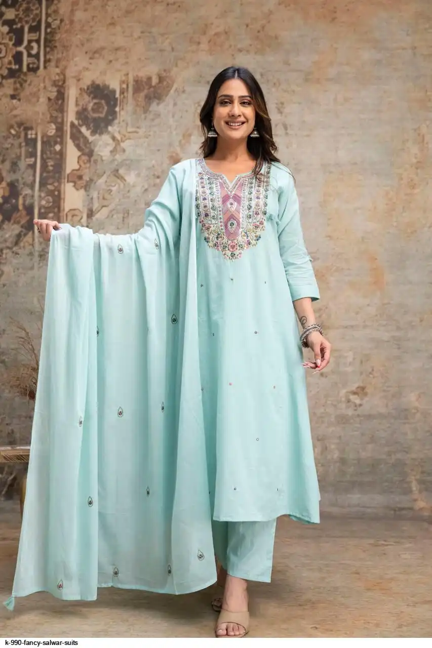 K 990 FANCY SALWAR SUITS B
