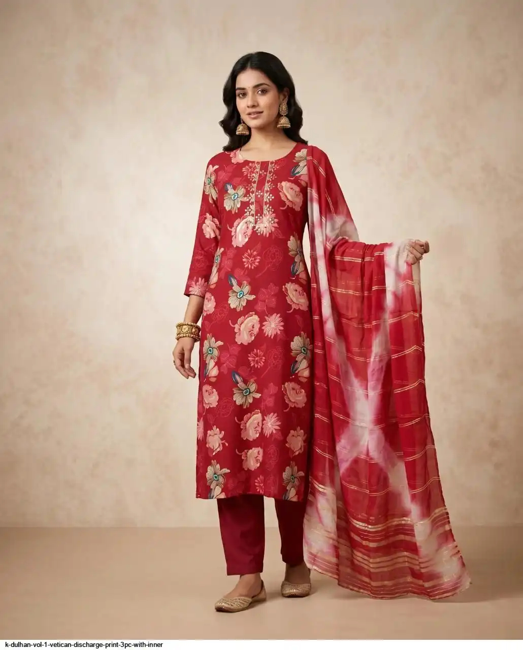 K DULHAN VOL 1 VETICAN DISCHARGE PRINT 3PC WITH INNER 9