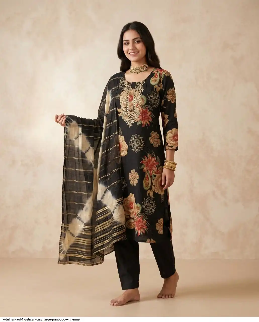 K DULHAN VOL 1 VETICAN DISCHARGE PRINT 3PC WITH INNER 13