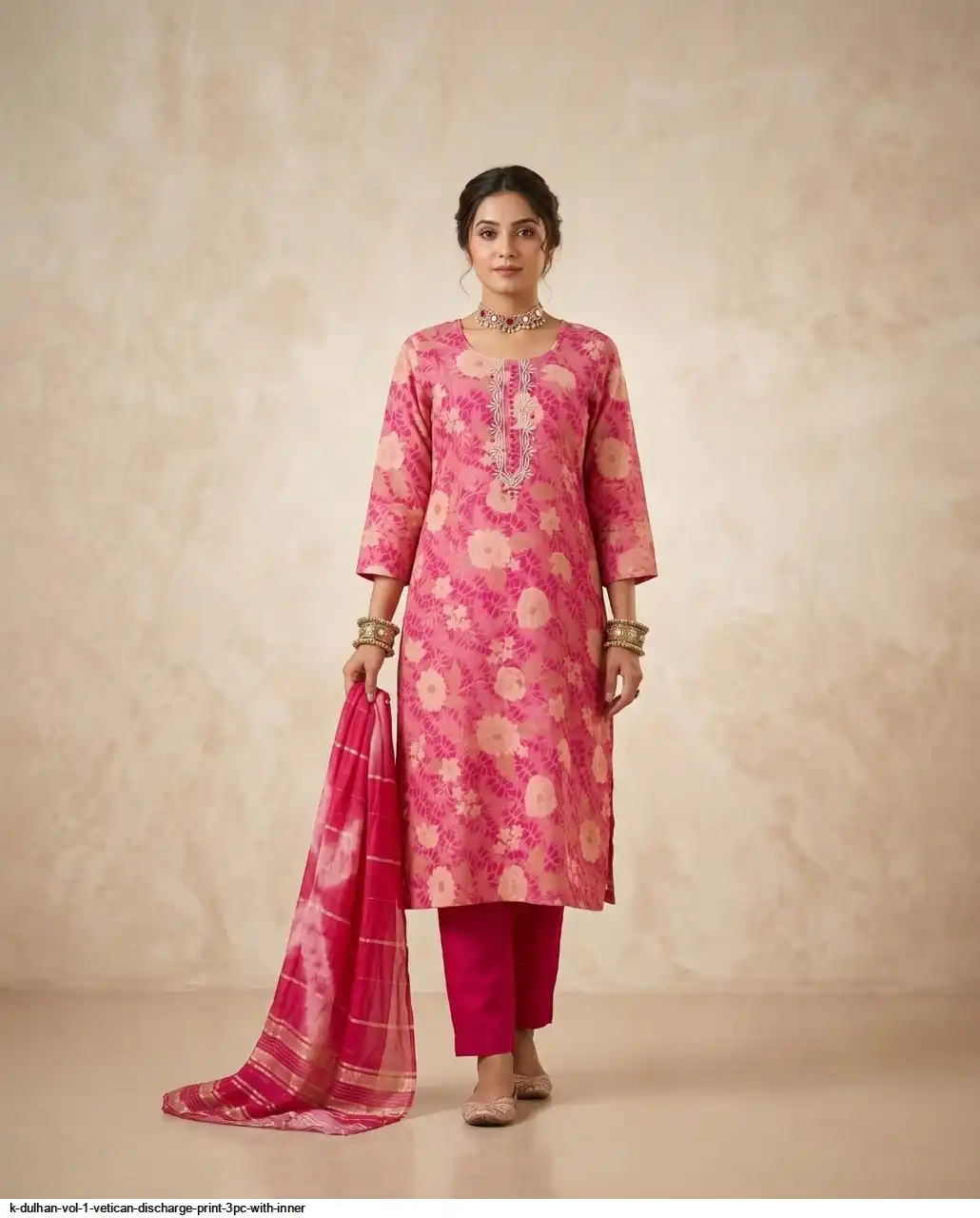 K DULHAN VOL 1 VETICAN DISCHARGE PRINT 3PC WITH INNER 18