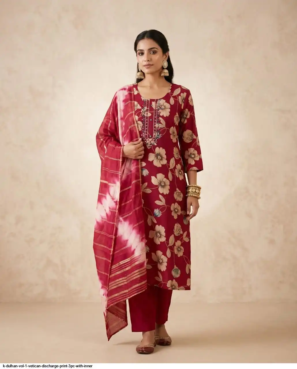 K DULHAN VOL 1 VETICAN DISCHARGE PRINT 3PC WITH INNER 21