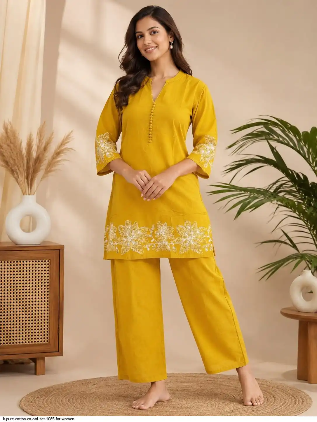 K PURE COTTON CO ORD SET 1085 FOR WOMEN 4