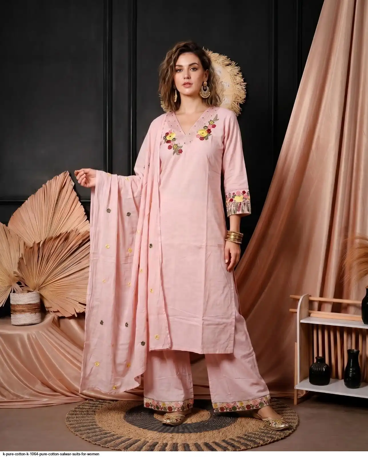 K PURE COTTON K 1064 PURE COTTON SALWAR SUITS FOR WOMEN 10