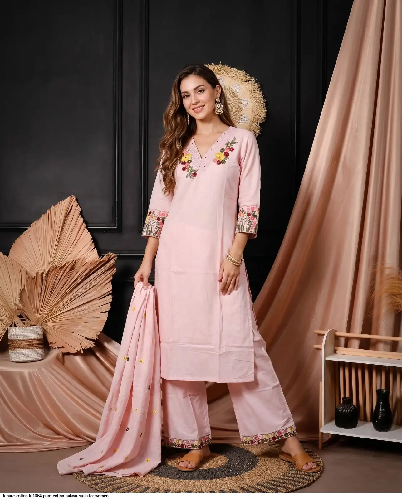 K PURE COTTON K 1064 PURE COTTON SALWAR SUITS FOR WOMEN 13