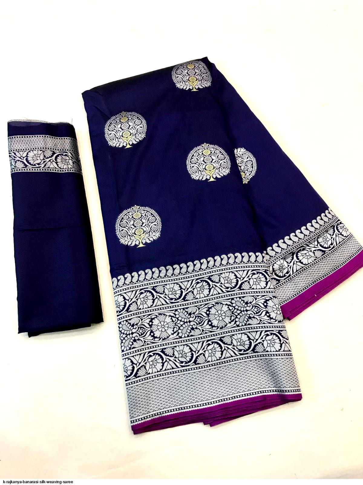 K RAJKANYA BANARASI SILK WEAVING SAREE C