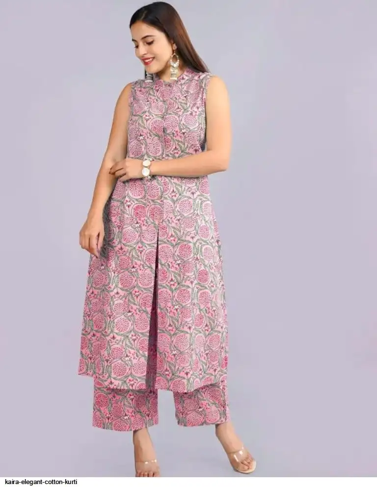 KAIRA ELEGANT COTTON KURTI A