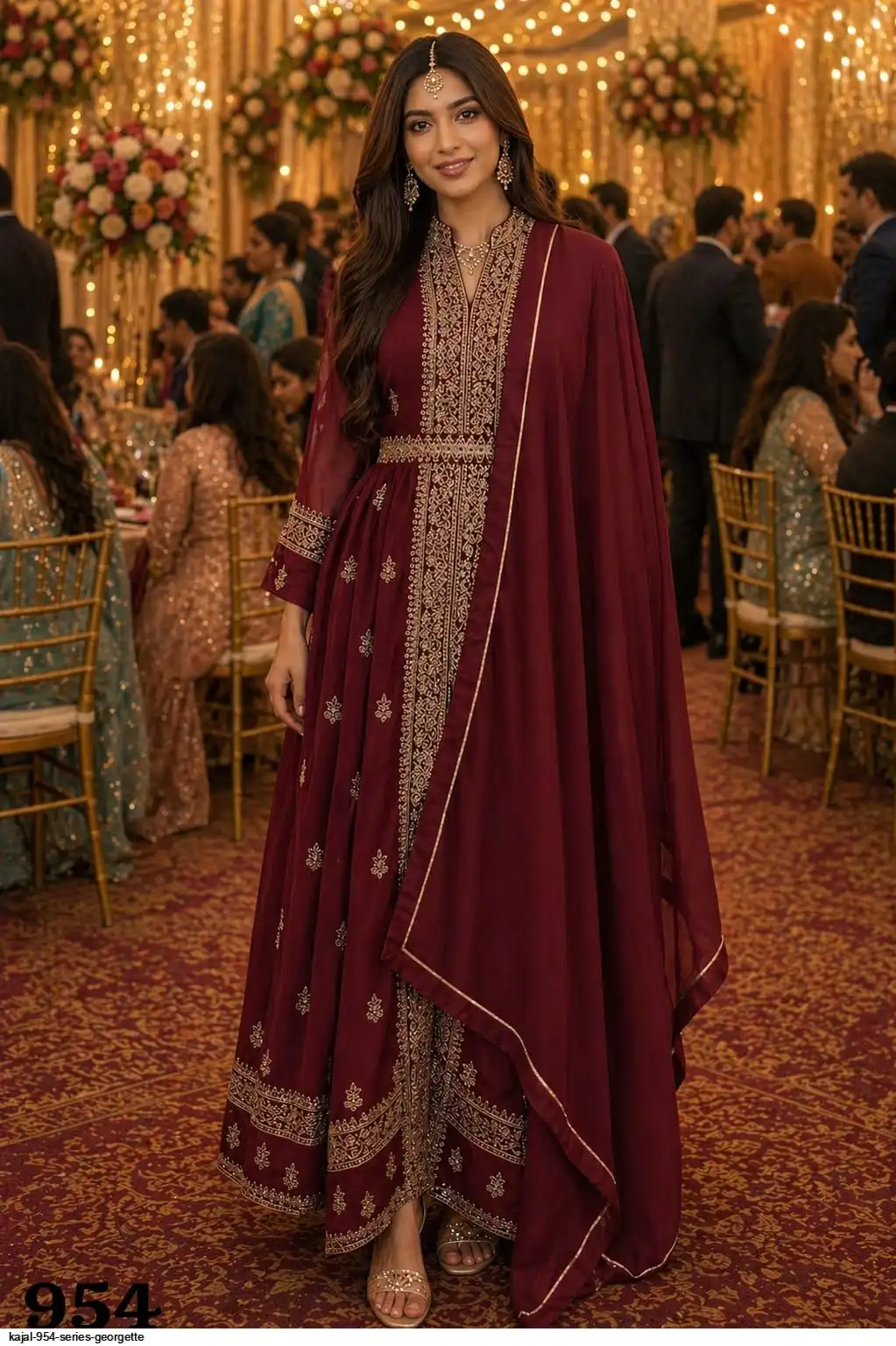 KAJAL 954 SERIES GEORGETTE 954