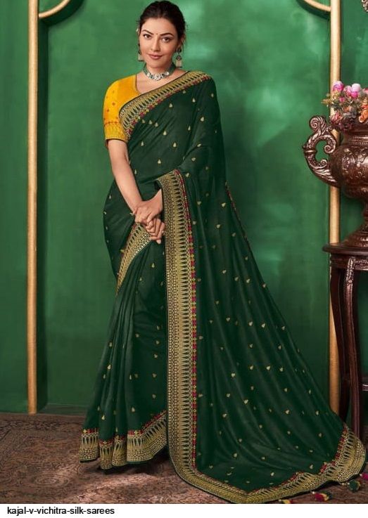 Kajal V VICHITRA SILK SAREES