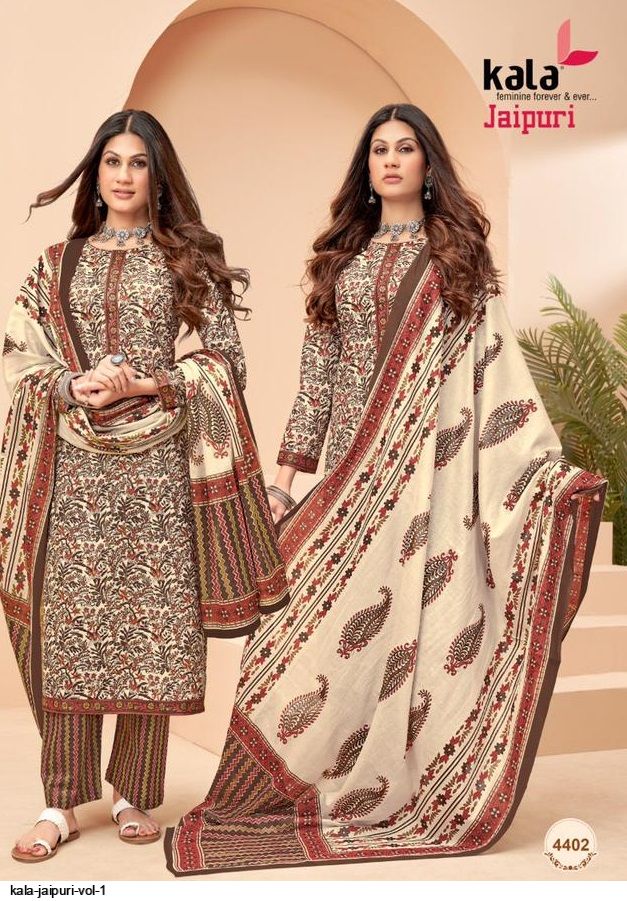 NKT 106 Jaipuri Cotton Dress Material Only Top & Bottom Online Non  Catalogue Wholesaler
