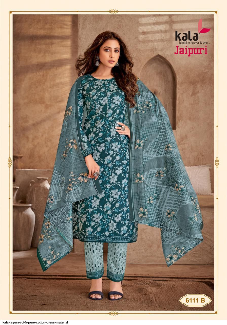 jaipur cotton dress material wholesale Jaipuri Special Vol 11 Ganpati Cotton Cotton Dress Material Wholesaler   Kavya Style Plus