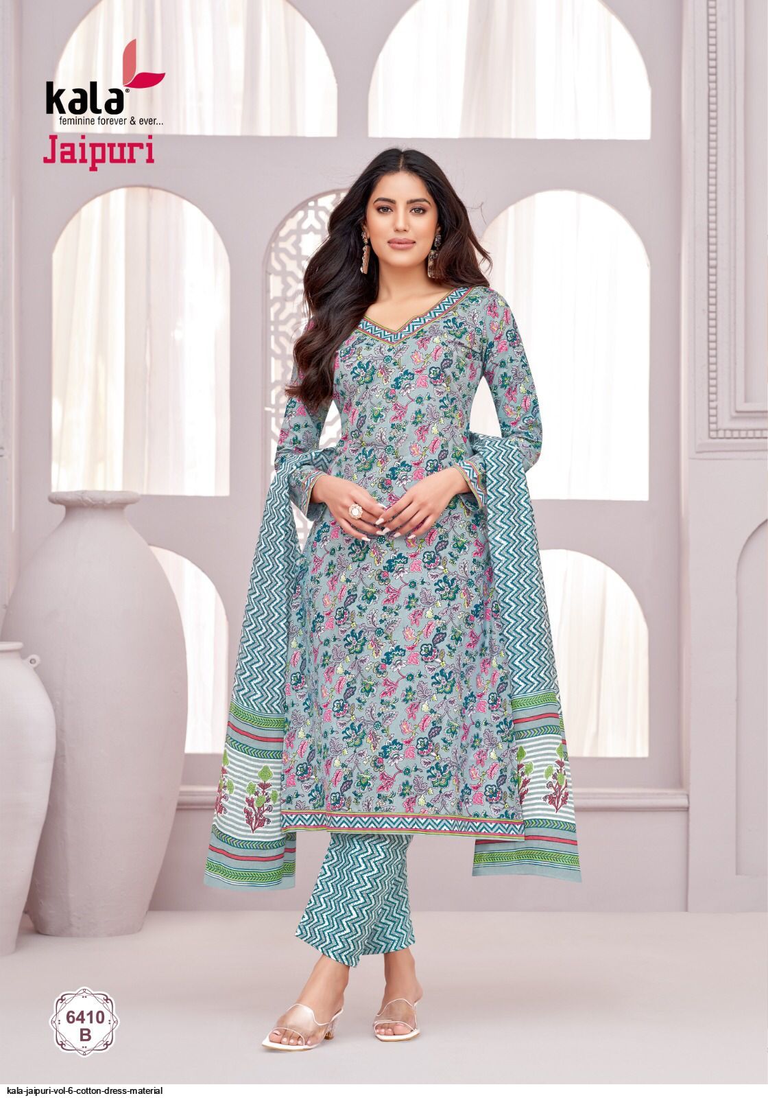 KALA jaipuri VOL 6 cotton dress material