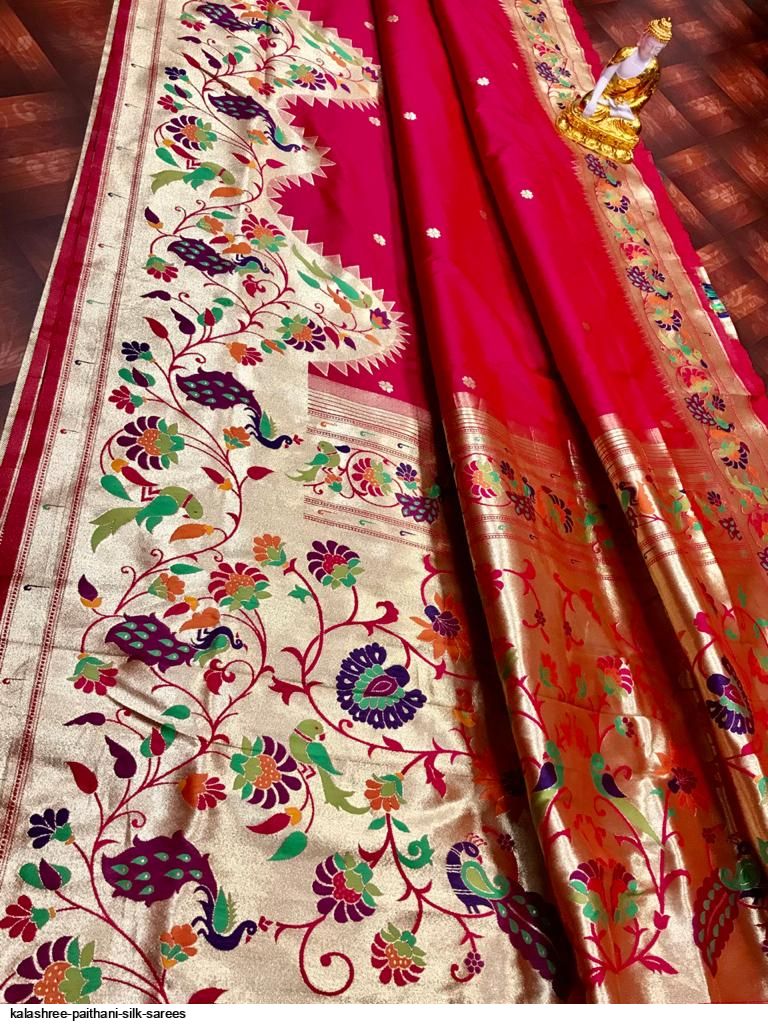 KALASHREE PAITHANI SILK SAREES H