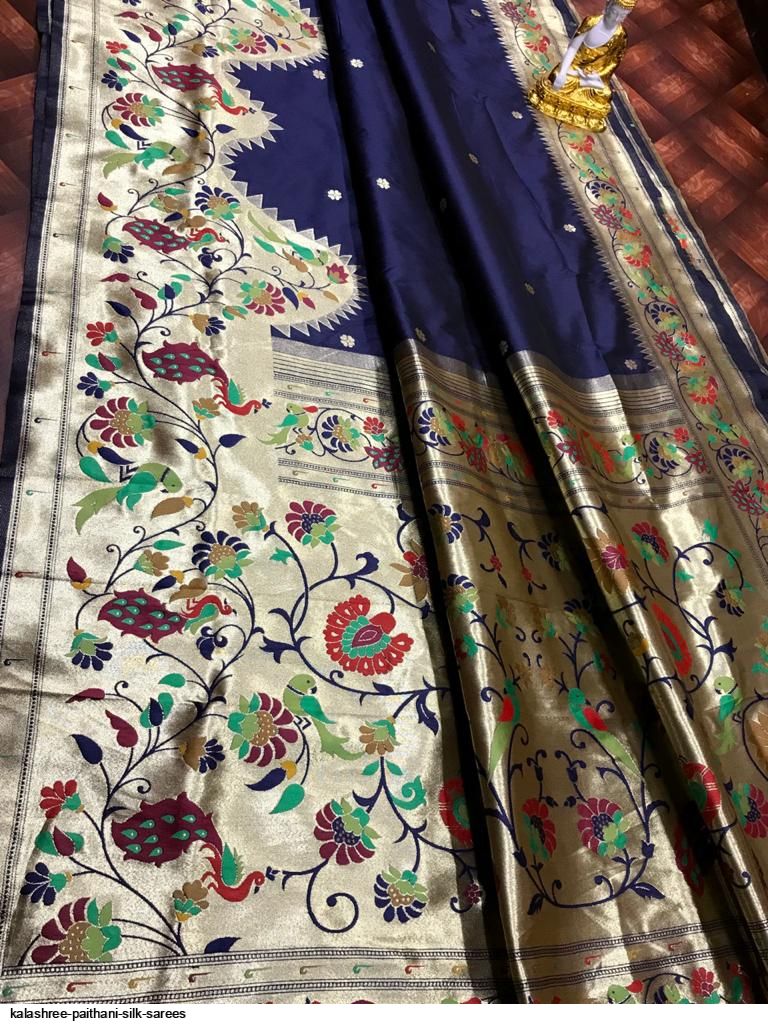 KALASHREE PAITHANI SILK SAREES C