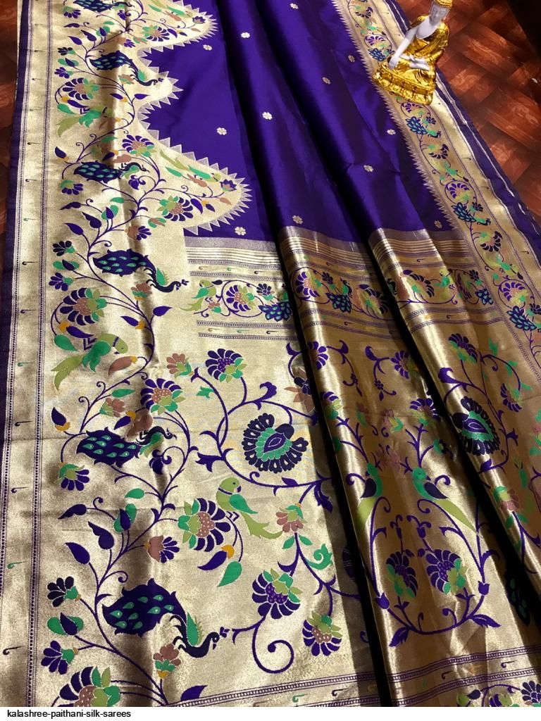 KALASHREE PAITHANI SILK SAREES F