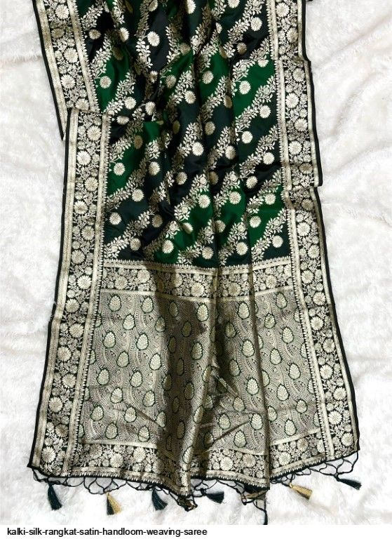 Rangkat Silk Saree with Handwork