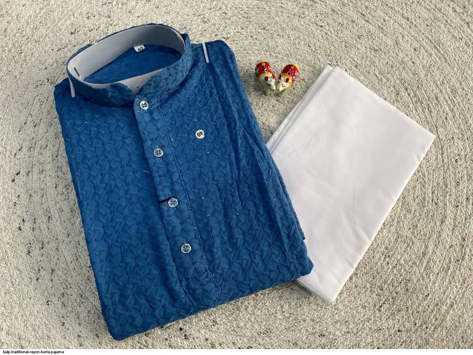 KALP TRADITIONAL RAYON KURTA PAJAMA G