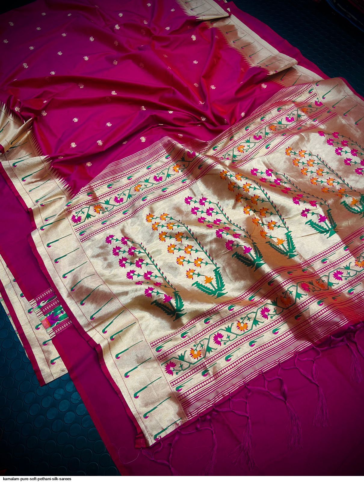 Kamalam PURE SOFT PETHANI SILK SAREES