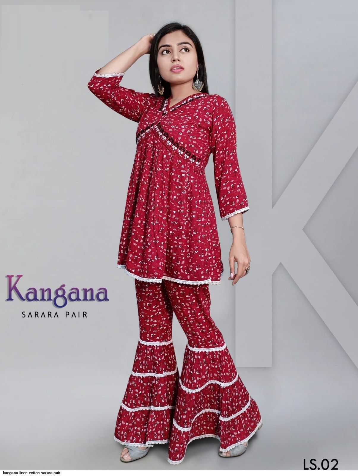KANGANA LINEN COTTON SARARA PAIR