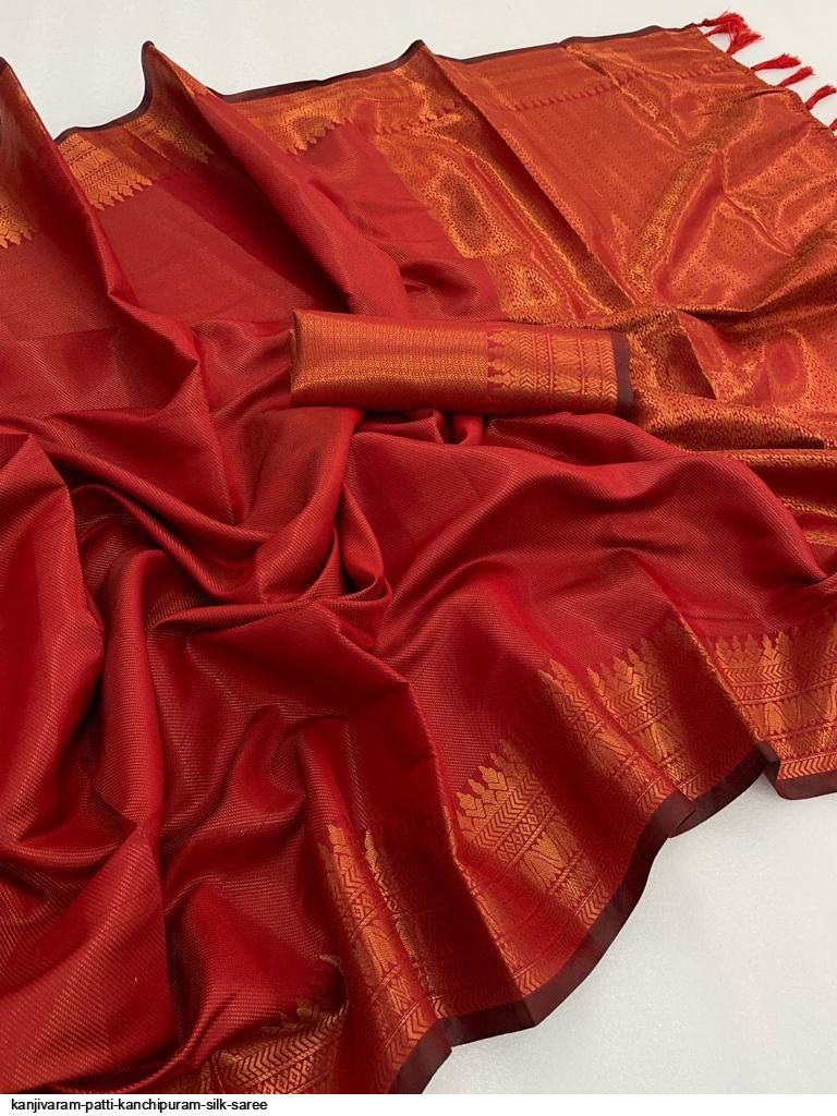 KANJIVARAM PATTI Kanchipuram silk saree