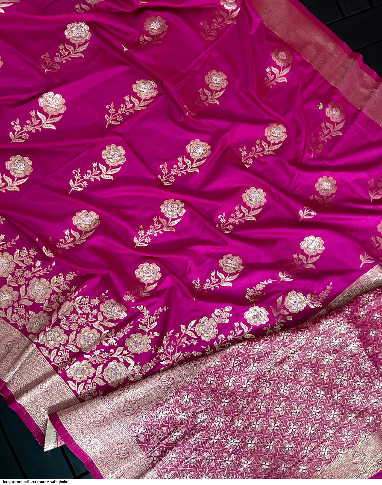 kanjivaram-silk-zari-saree-with-jhalar