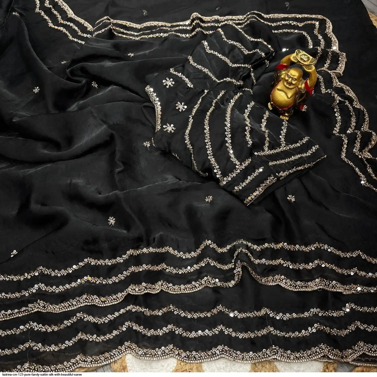 KATRINA CM 123 PURE FANDY SATTIN SILK WITH BEAUTIFUL SAREE 11