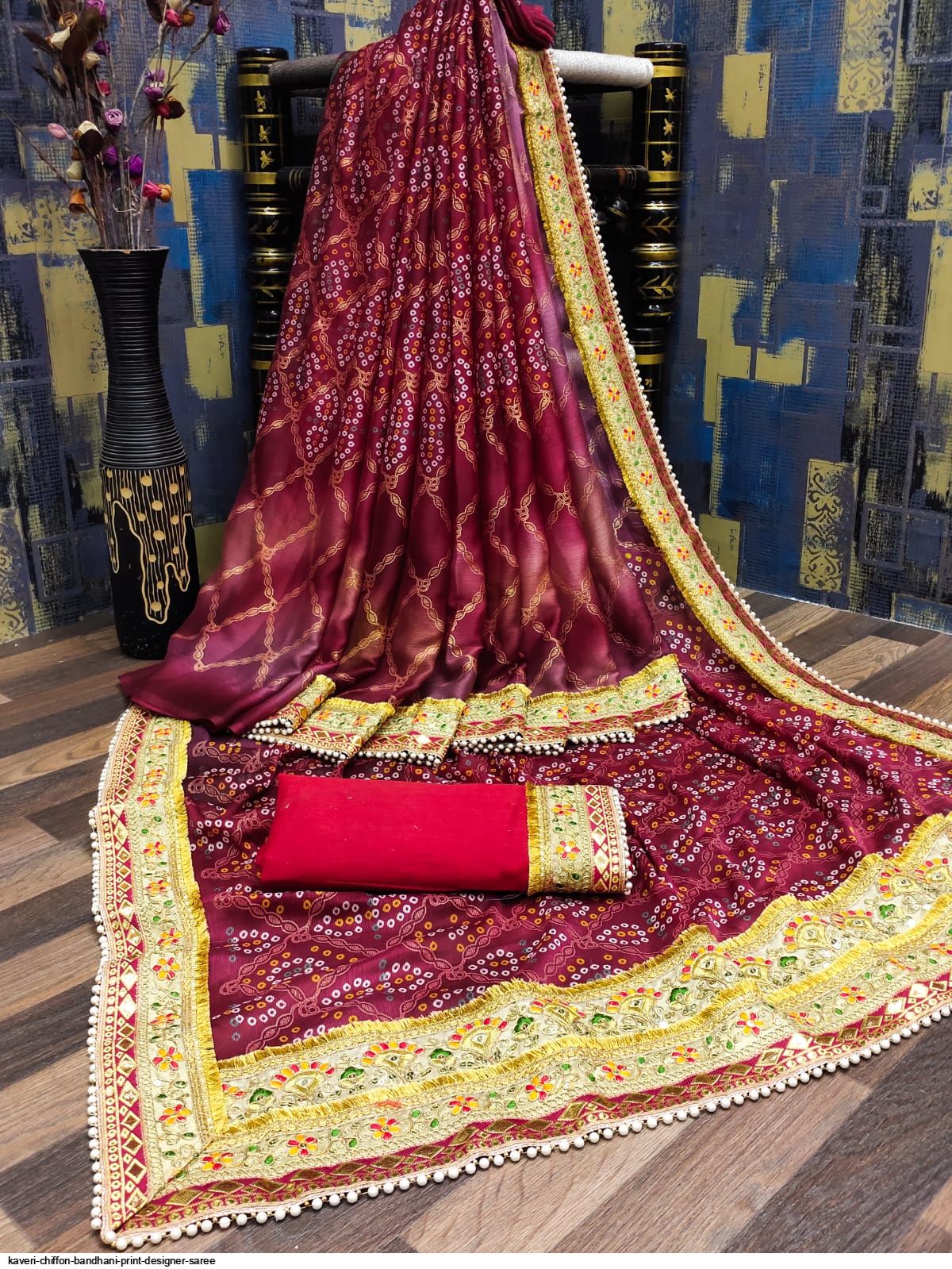 Bandhani Saree: 10 Best Bandhani Sarees For A Trendy Look in India in 2024  - The Economic Times