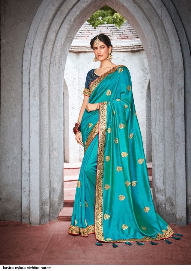 Designer Saree: Buy Latest Sarees Online - Upto 80% Discount | Nykaa  Fashion | Stylish sarees, Saree designs, Saree trends