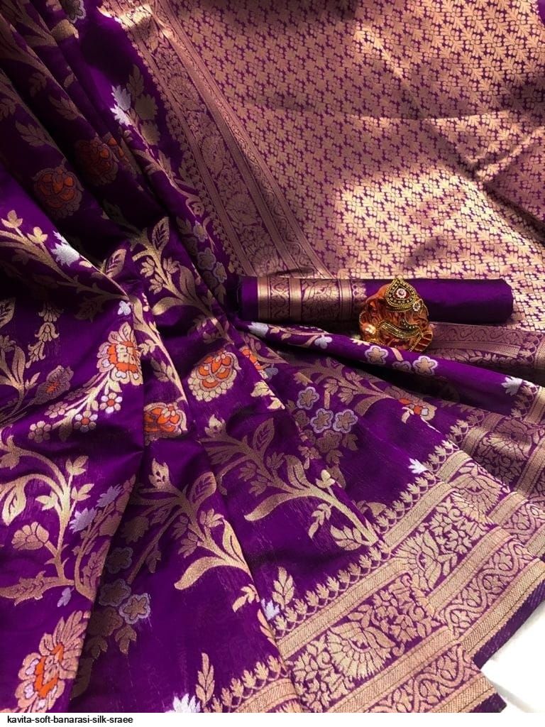 Kavita soft banarasi silk sraee