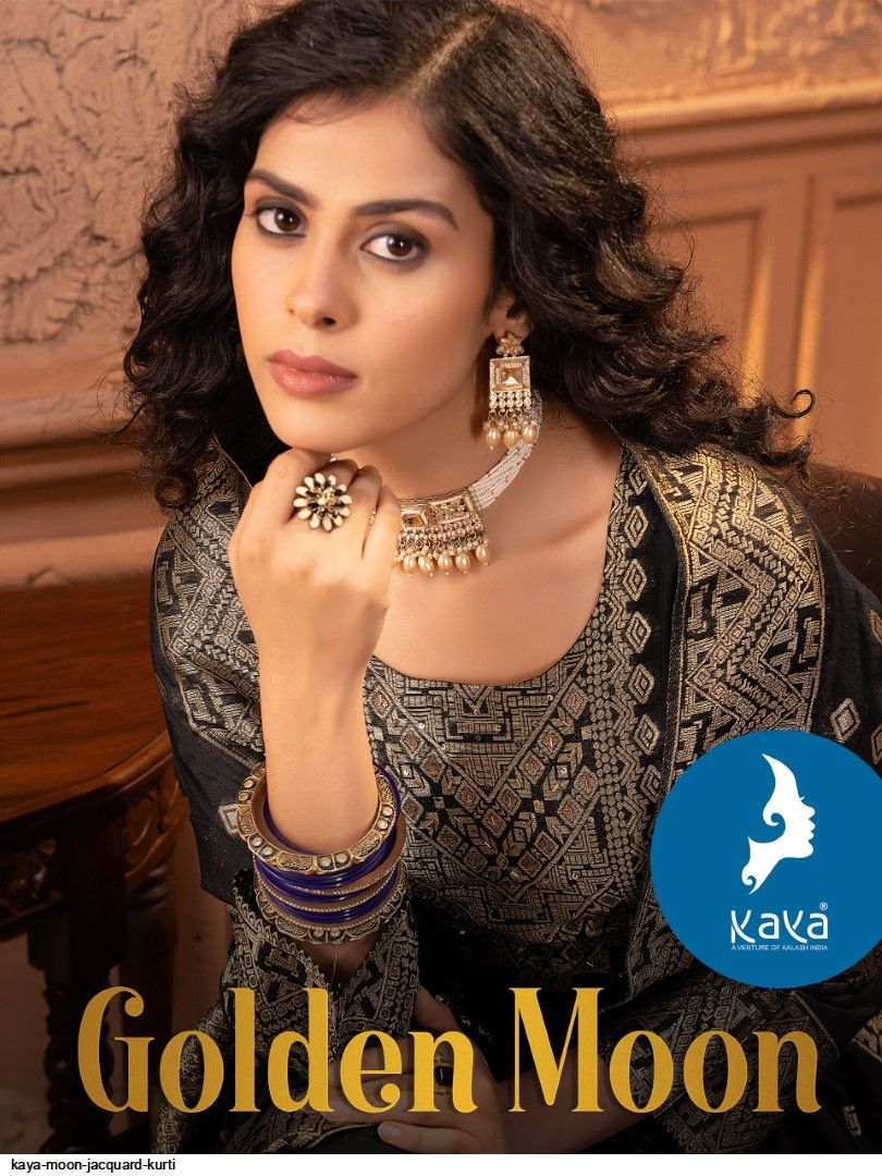 KAYA MOON JACQUARD KURTI