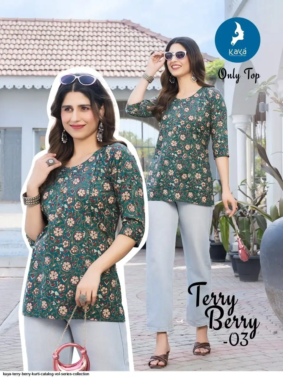 KAYA TERRY BERRY KURTI CATALOG VOL SERIES COLLECTION 3