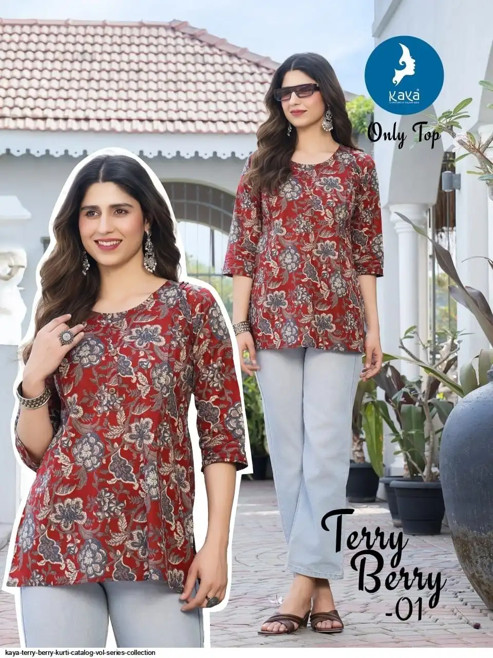 KAYA TERRY BERRY KURTI CATALOG VOL SERIES COLLECTION 1