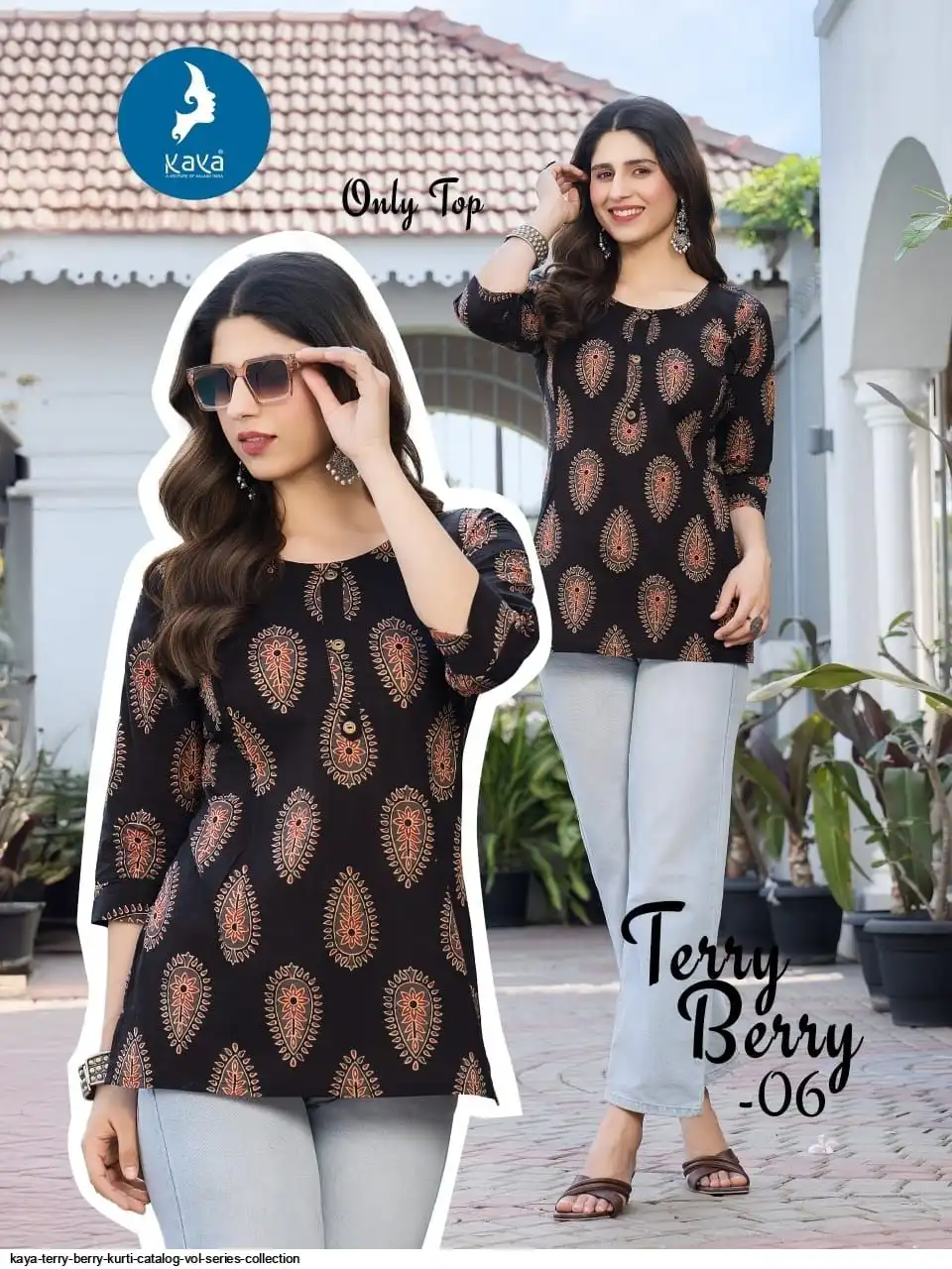 KAYA TERRY BERRY KURTI CATALOG VOL SERIES COLLECTION 6
