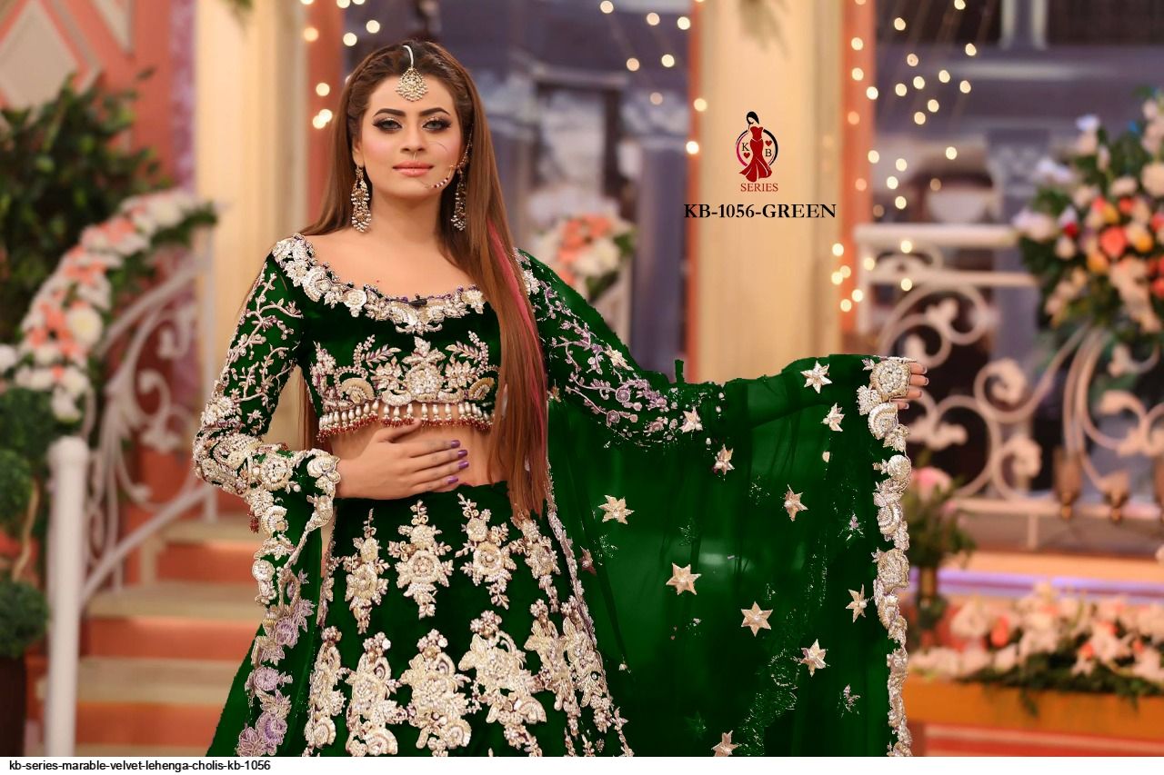 Ethnic World Stitched Green Lehenga at Rs 48900 in Pune