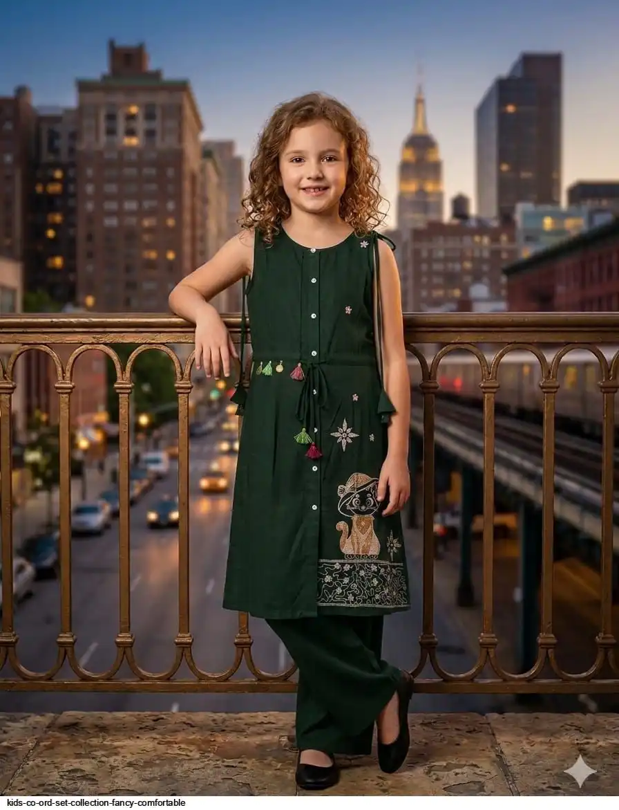 KIDS CO ORD SET COLLECTION FANCY COMFORTABLE D