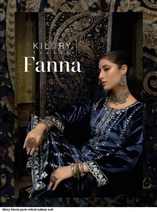 KILORY FANNA PURE VELVET SALWAR SUIT