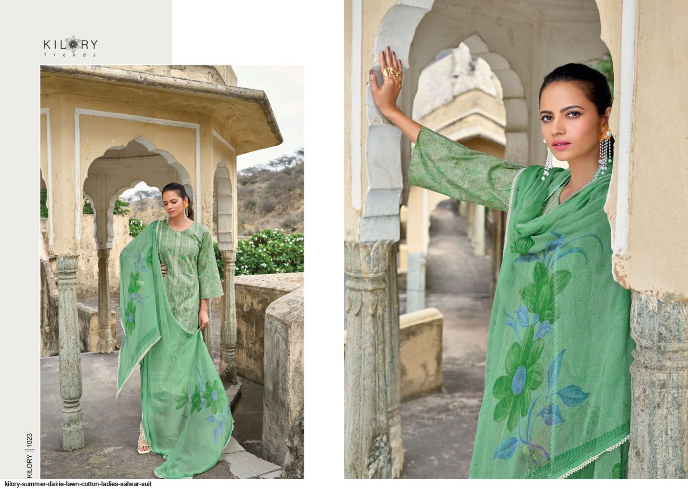 Kilory Summer Ladies Suit Collection Kilory Unstitched Cotton