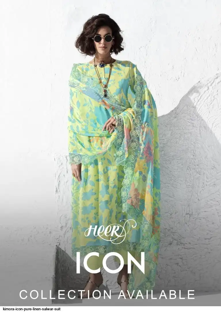 KIMORA ICON PURE LINEN SALWAR SUIT