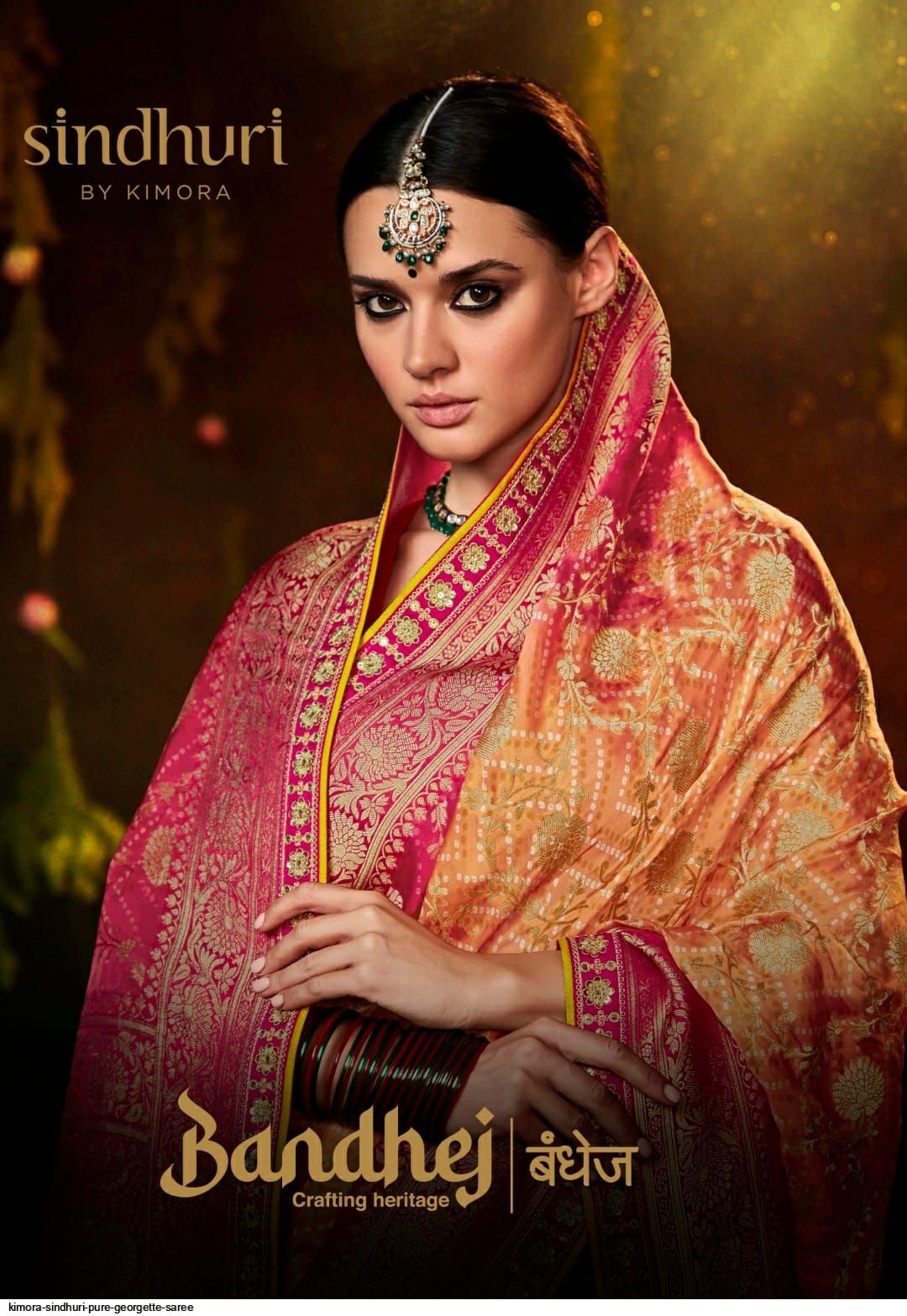 KIMORA SINDHURI Pure saree