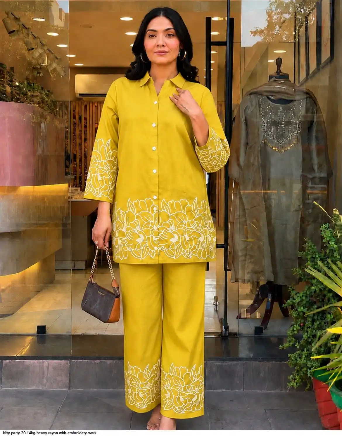 KITTY PARTY 20 14KG HEAVY RAYON WITH EMBROIDERY WORK B