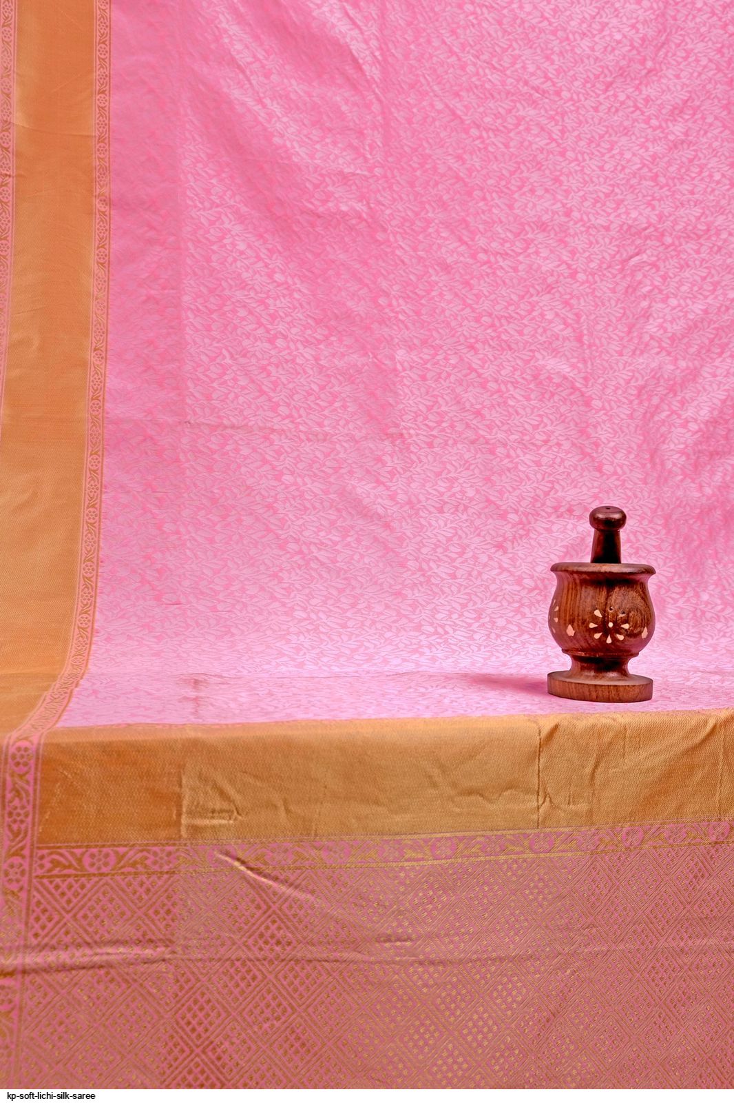 KP 4056 SOFT LICHI SILK SAREE