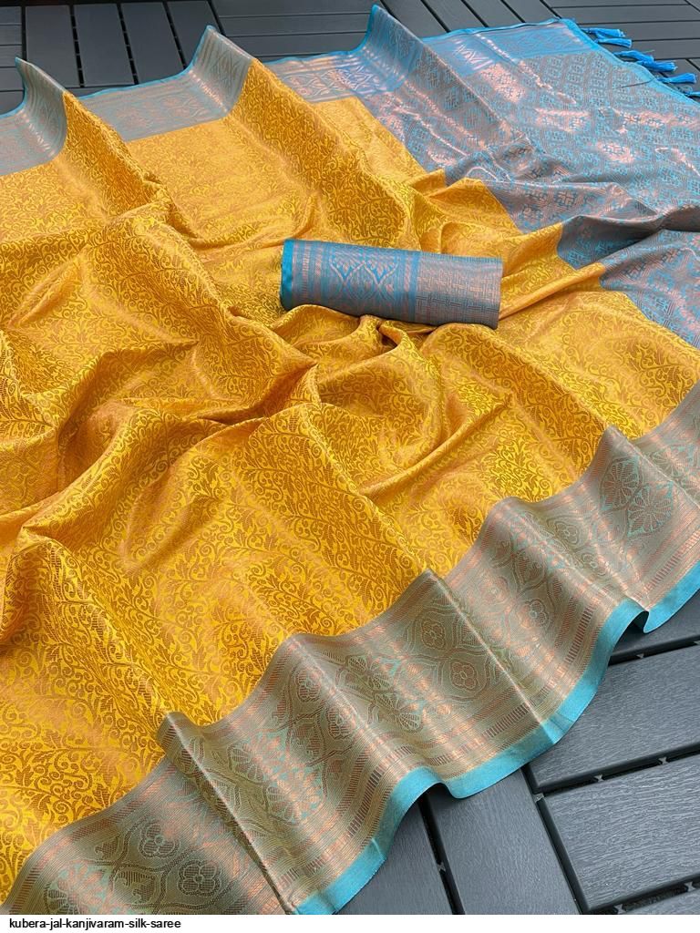 KUBERA JAL Kanjivaram Silk SAREE