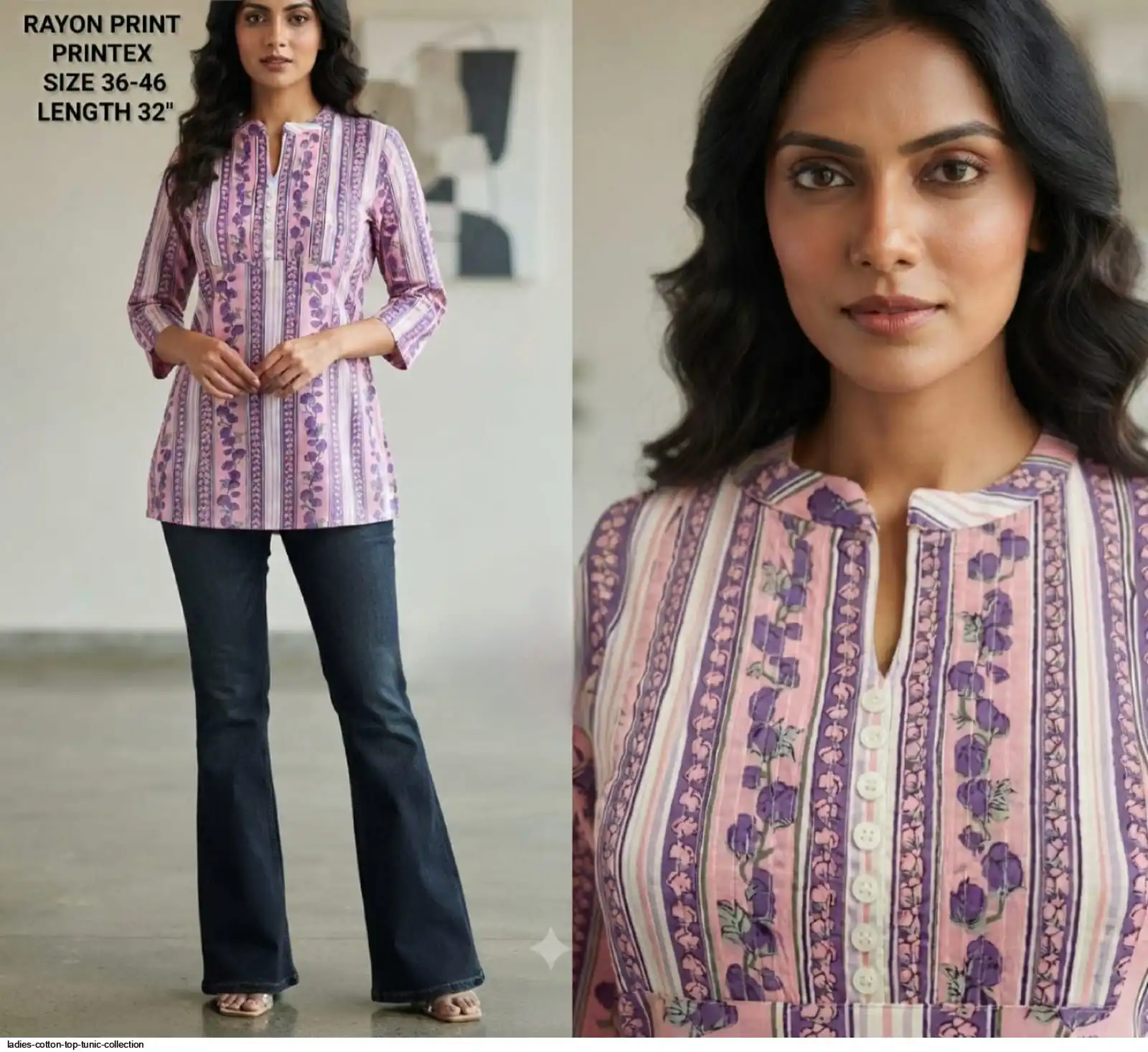 LADIES COTTON TOP TUNIC COLLECTION 30