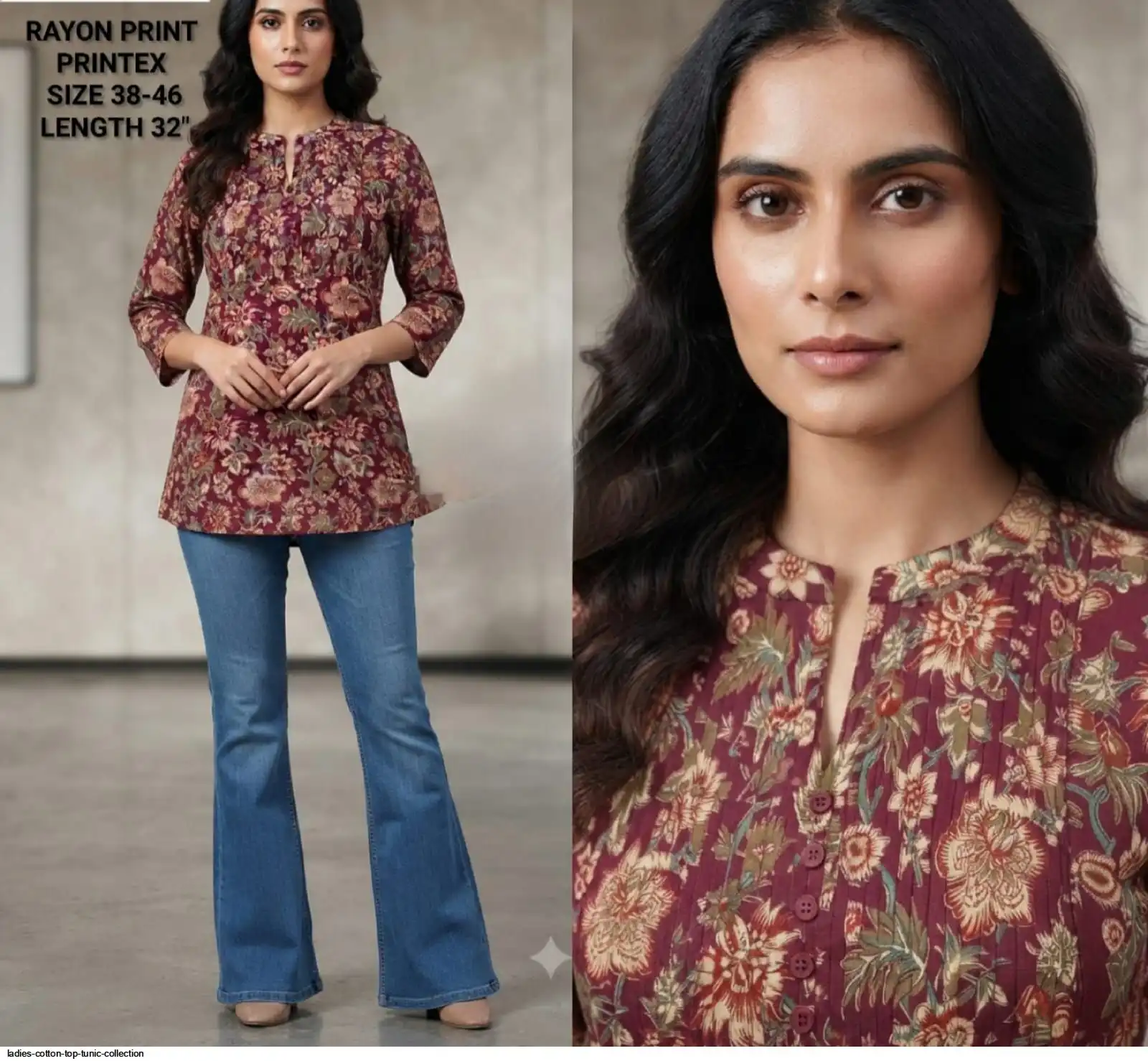 LADIES COTTON TOP TUNIC COLLECTION 5