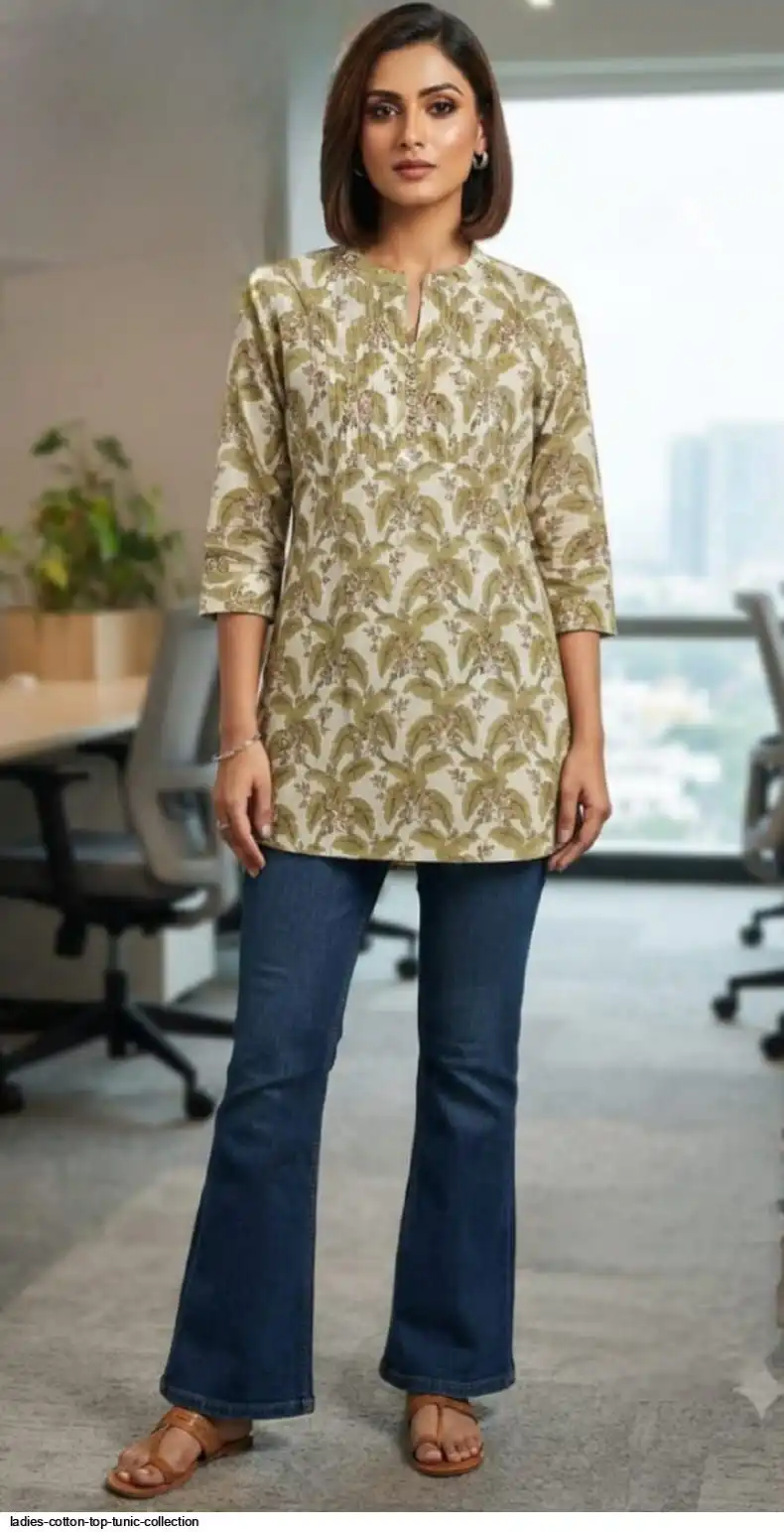 LADIES COTTON TOP TUNIC COLLECTION 13