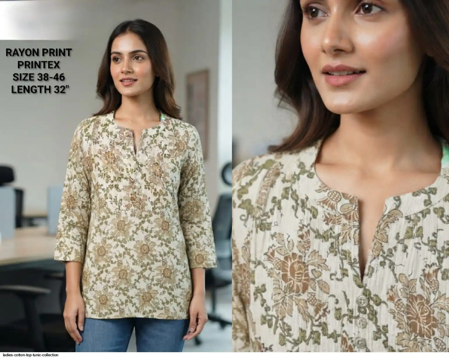 LADIES COTTON TOP TUNIC COLLECTION 9