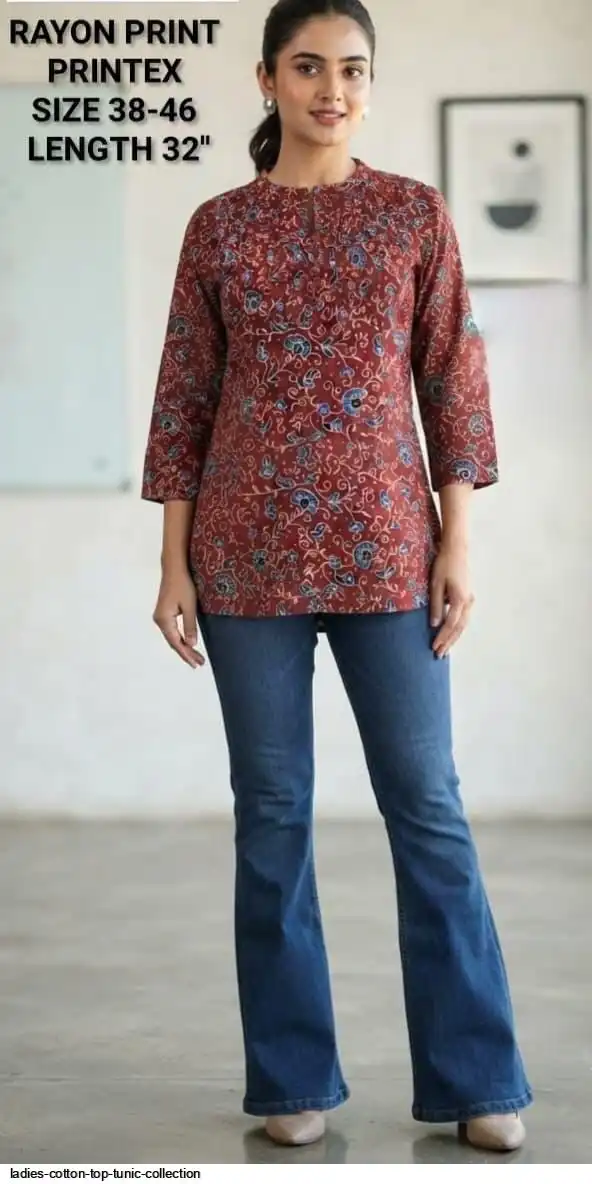 LADIES COTTON TOP TUNIC COLLECTION 1