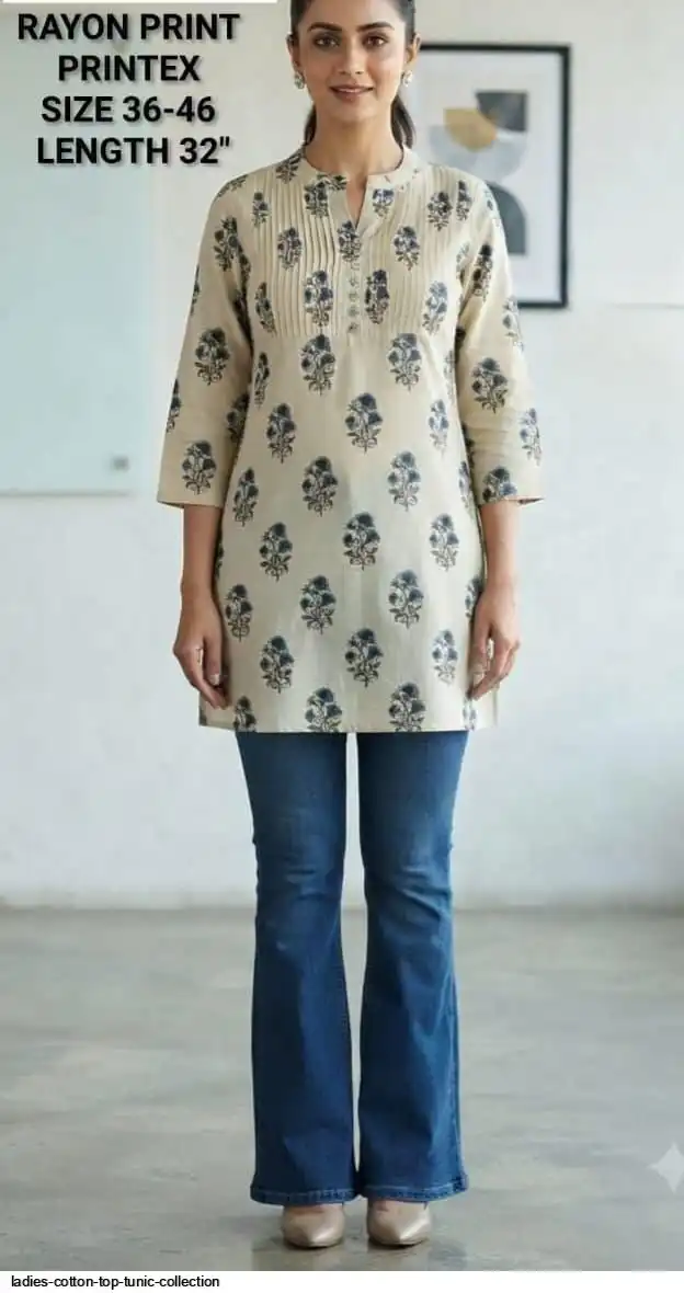 LADIES COTTON TOP TUNIC COLLECTION 27