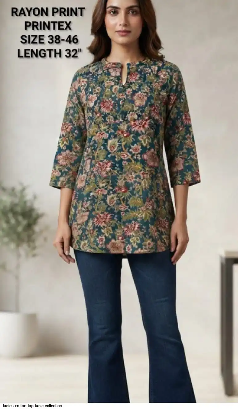 LADIES COTTON TOP TUNIC COLLECTION 15