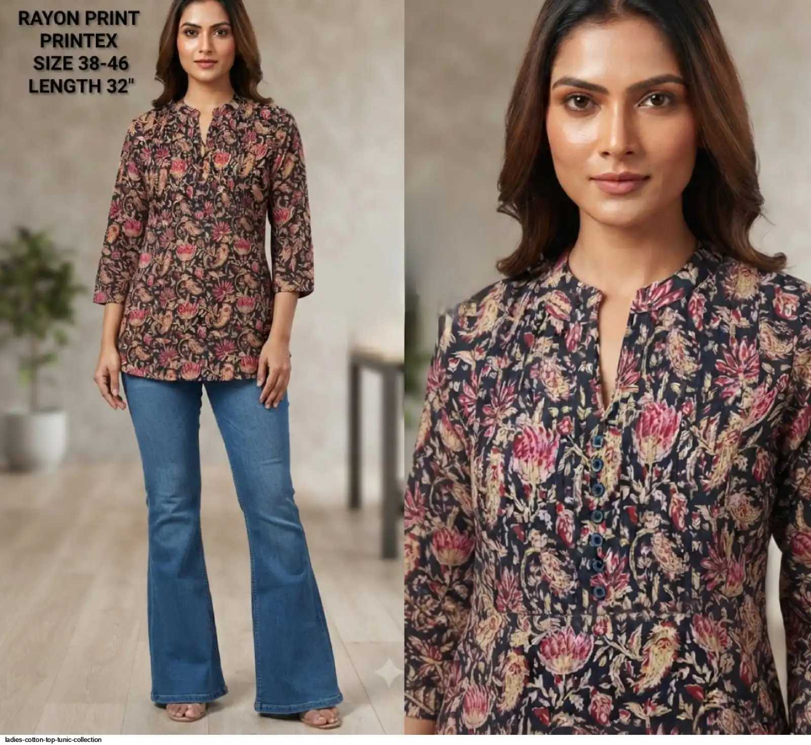LADIES COTTON TOP TUNIC COLLECTION 31