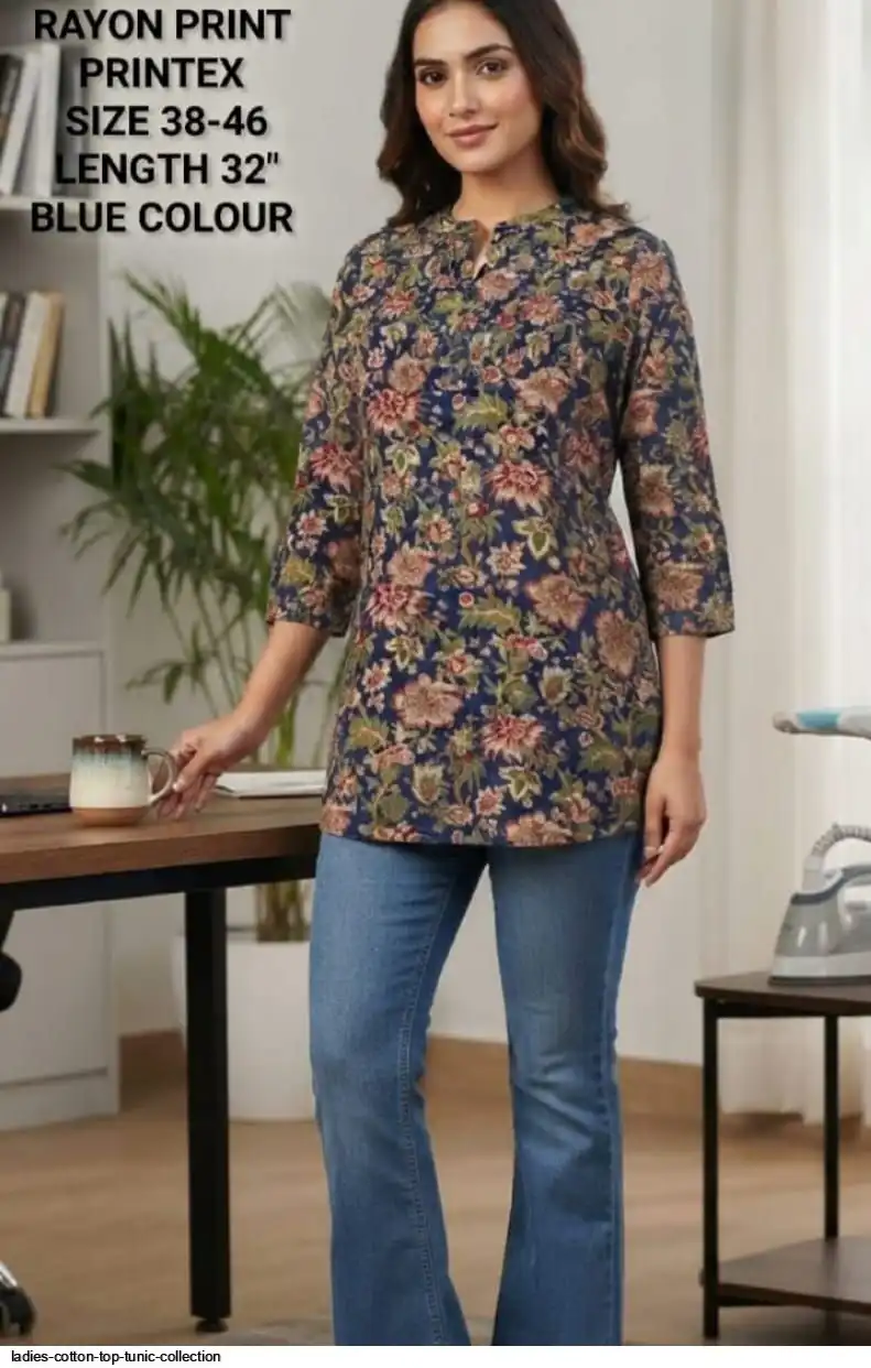LADIES COTTON TOP TUNIC COLLECTION 8